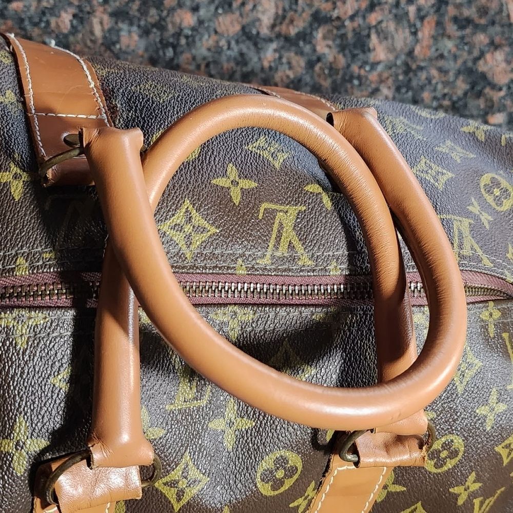 🐢 Louis Vuitton Ultra Rare French Co USA Keepall - Picture 3 of 16